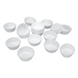 STÄDTER PAPIEREN CUPCAKE VORMPJES - WIT - MINI - 200 STUKS Ø 3 / 4 CM / H 2 CM_