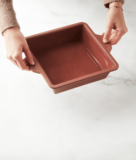 POINT-VIRGULE TAARTVORM UIT PLATINUM SILICONE VINTAGE MAROON 20X20X6CM_