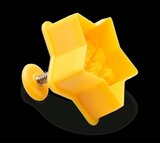 STÄDTER KOEKJES UITSTEKER MET STEMPEL MET UITWERPER - STER - BEST WISHES ± 4 CM_
