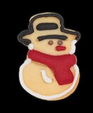 STÄDTER KOEKJES UITSTEKER MET STEMPEL MET UITWERPER – SNEEUWMAN ± 4 CM_