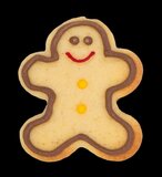 STÄDTER KOEKJES UITSTEKER MET STEMPEL MET UITWERPER - GINGERBREAD MAN ± 4 CM _