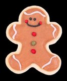 STÄDTER KOEKJES UITSTEKER MET STEMPEL MET UITWERPER - GINGERBREAD MAN ± 4 CM _