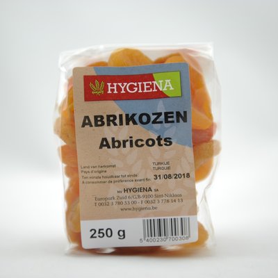 GEDROOGDE ABRIKOZEN 250 GR