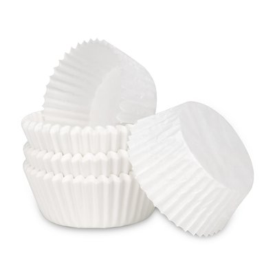 STÄDTER PAPIEREN CUPCAKE VORMPJES - WIT - MINI - 200 STUKS Ø 3 / 4 CM / H 2 CM