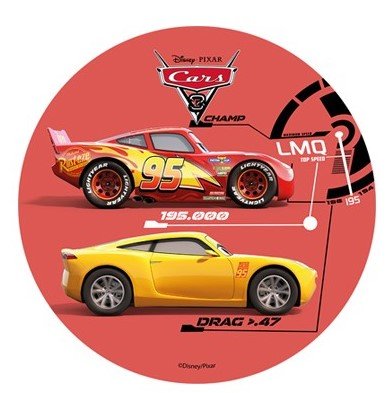 HOSTIESCHIJVEN CARS 21 CM