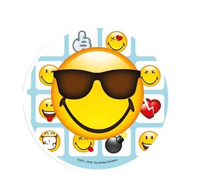 HOSTIESCHIJVEN SMILEYS 21 CM