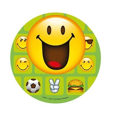 HOSTIESCHIJVEN SMILEYS 21 CM