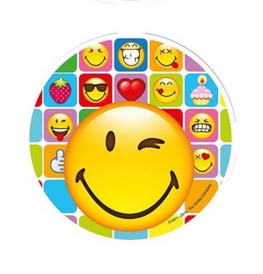 HOSTIESCHIJVEN SMILEYS 21 CM