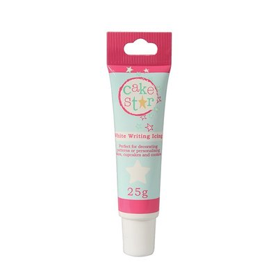 CAKE STAR WRITING ICING - WHITE - 25G