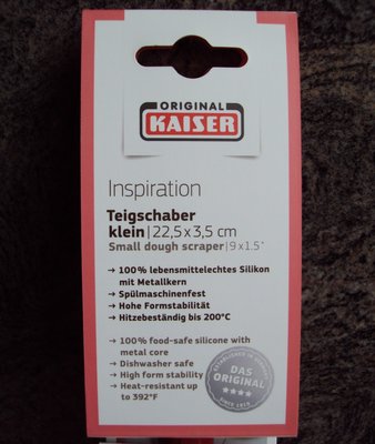 KAISER SILICONE PANNELIKKER ROOD KLIEN 22.5 X 3.5 CM