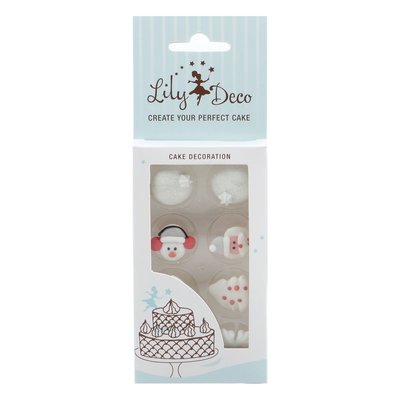 BLISTER KERSTASSORTIMENT SUIKER 2,5 CM