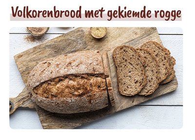 ALL-IN MENGELING VOLKORENBROOD MET GEKIEMDE ROGGE 500GR