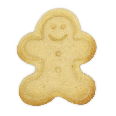 STÄDTER KOEKJES UITSTEKER MET STEMPEL MET UITWERPER - GINGERBREAD MAN ± 4 CM 