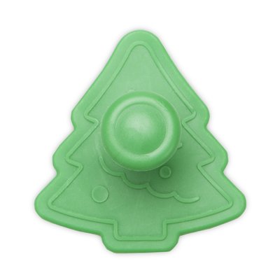 STÄDTER KOEKJES UITSTEKER MET STEMPEL EN UITWERPER – KERSTBOOM ± 4 CM