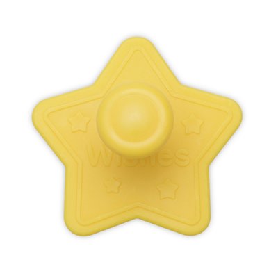 STÄDTER KOEKJES UITSTEKER MET STEMPEL MET UITWERPER - STER - BEST WISHES ± 4 CM
