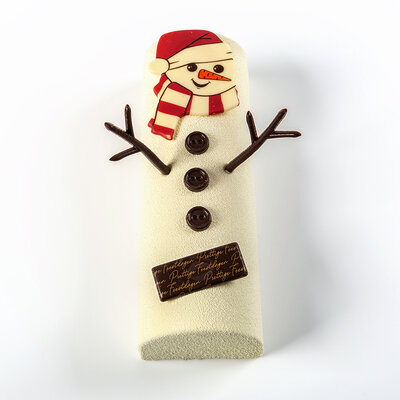 PLAATJE PRETTIGE FEESTDAGEN 5,5X2,3 CM - 5 STUKS