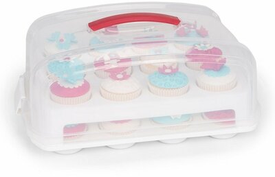 CUPCAKE BEWAARDOOS 39CM PATISSE