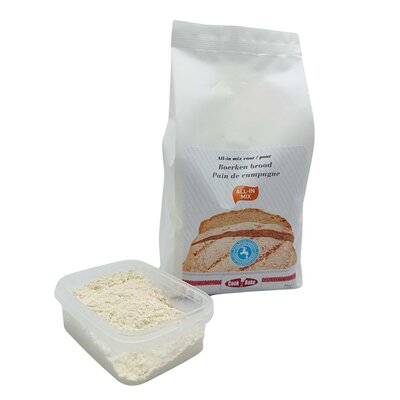ALL-IN MIX VOOR BOERKEN WIT BROOD 2KG