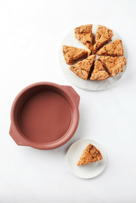 POINT-VIRGULE TAARTVORM UIT PLATINUM SILICONE SILICONE VINTAGE MAROON Ø 24CM