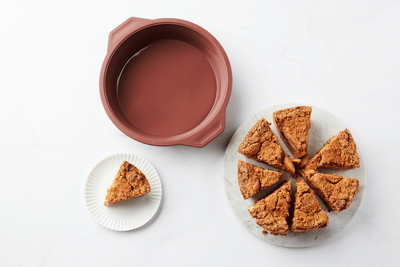 POINT-VIRGULE TAARTVORM UIT PLATINUM SILICONE SILICONE VINTAGE MAROON Ø 24CM