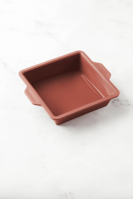 POINT-VIRGULE TAARTVORM UIT PLATINUM SILICONE VINTAGE MAROON 20X20X6CM