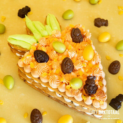 KLEURSTOF PROGEL WINE ORANJE 25 GRAM