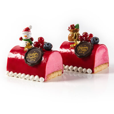 CHOCOLADE STEMPEL PRETTIGE FEESTEN 3,8 CM - 6 STUKS