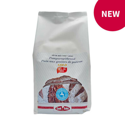 ALL-IN MIX VOOR POMPOENPITBROOD GOLD 2 KG