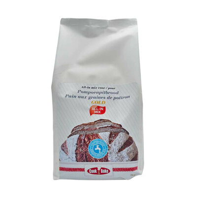 ALL-IN MIX VOOR POMPOENPITBROOD GOLD 2 KG