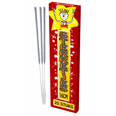 VUURWERKSTERREN 16CM 25ST.