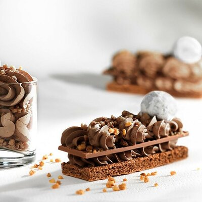 CALLEBAUT CHOCOLADE MOUSSE POEDER, PUUR 800 GRAM
