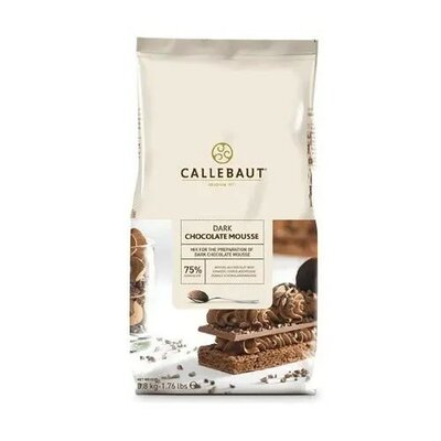 CALLEBAUT CHOCOLADE MOUSSE POEDER, PUUR 800 GRAM