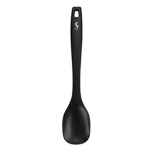 LURCH LEPEL UIT SILICONE ZWART 28 CM