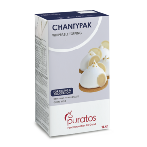 CHANTYPAK 1 L WHIPPABLE TOPPING ( PURATOS )
