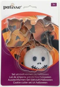 UITDUWVORMPJES HALLOWEEN INOX 3ST