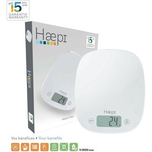 HAEPI WEEGSCHAAL METEOR GREY 5KG