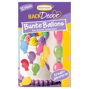 GÜNTHART KLEURRIJKE SUIKERBALLONNEN