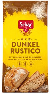 SCHÄR BROODMIX DONKER 1KG 