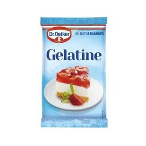 BLADGELATINE HELDER 23GR (14 BLAADJES)